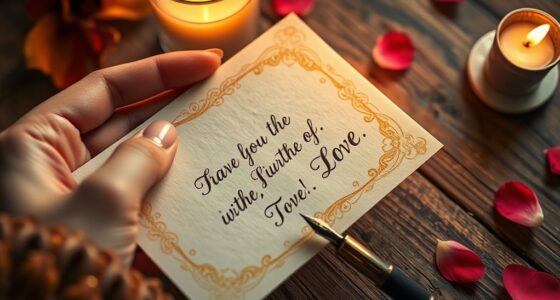 effective love letter intentions