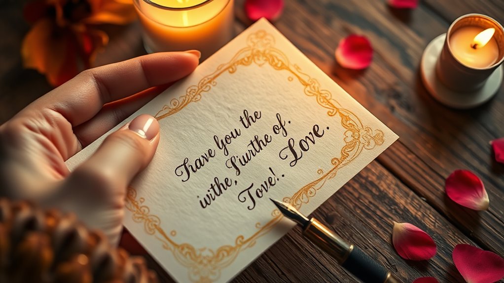 effective love letter intentions