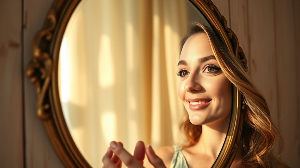 mirror affirmation promotes healing