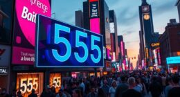 number 555 urges love change