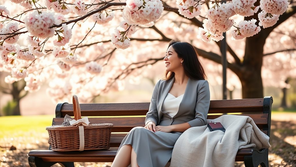 relaxed outdoor first date