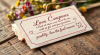 romantic personalized cheesy free coupons