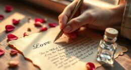 writing love manifesting intentions