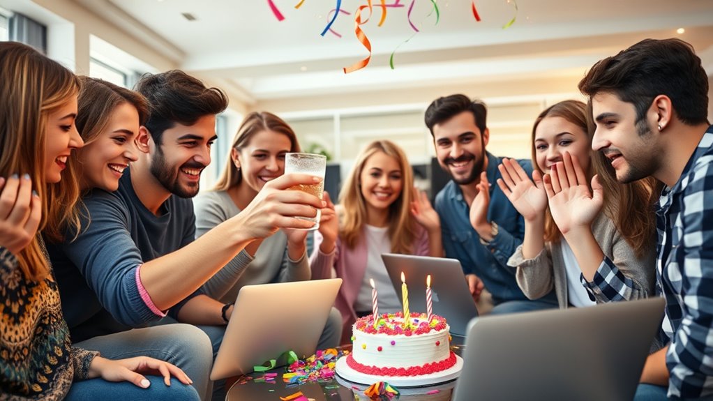 celebrate success respectfully online