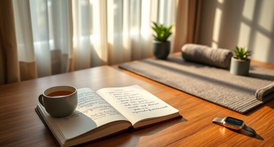 create consistent daily self care