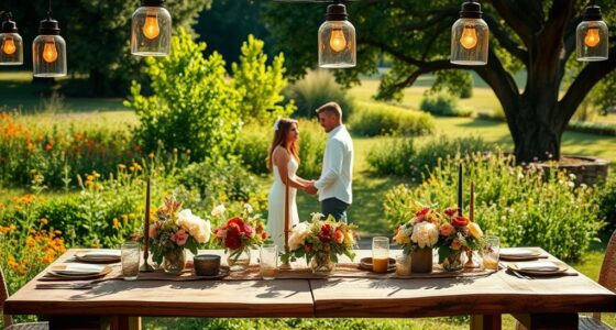 sustainable romantic event planning