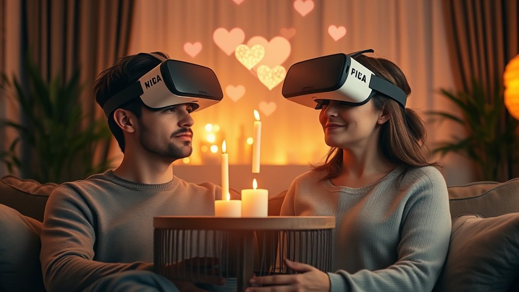 virtual reality romantic experiences