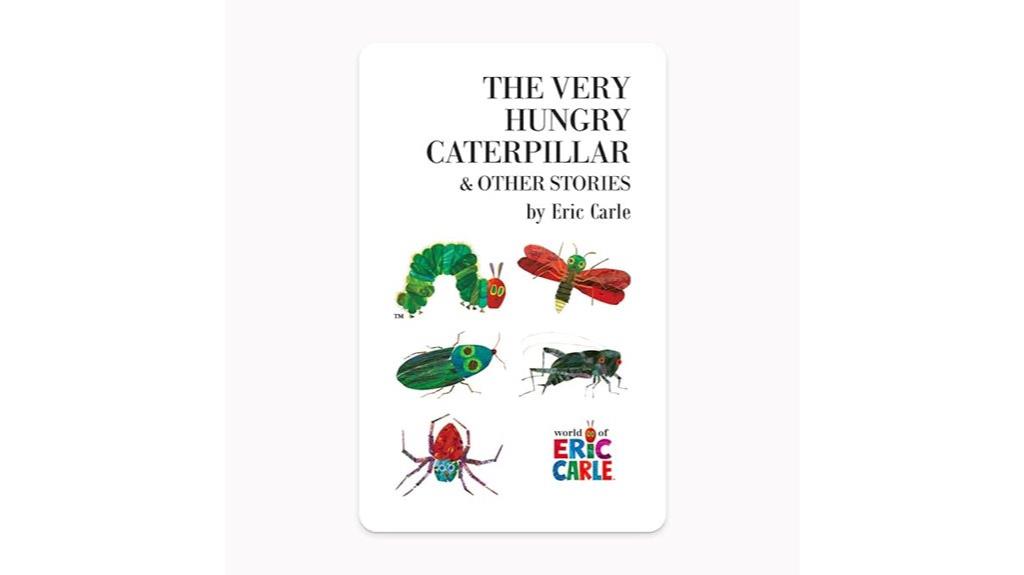 caterpillar story audio card