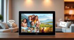 email enabled digital photo frames