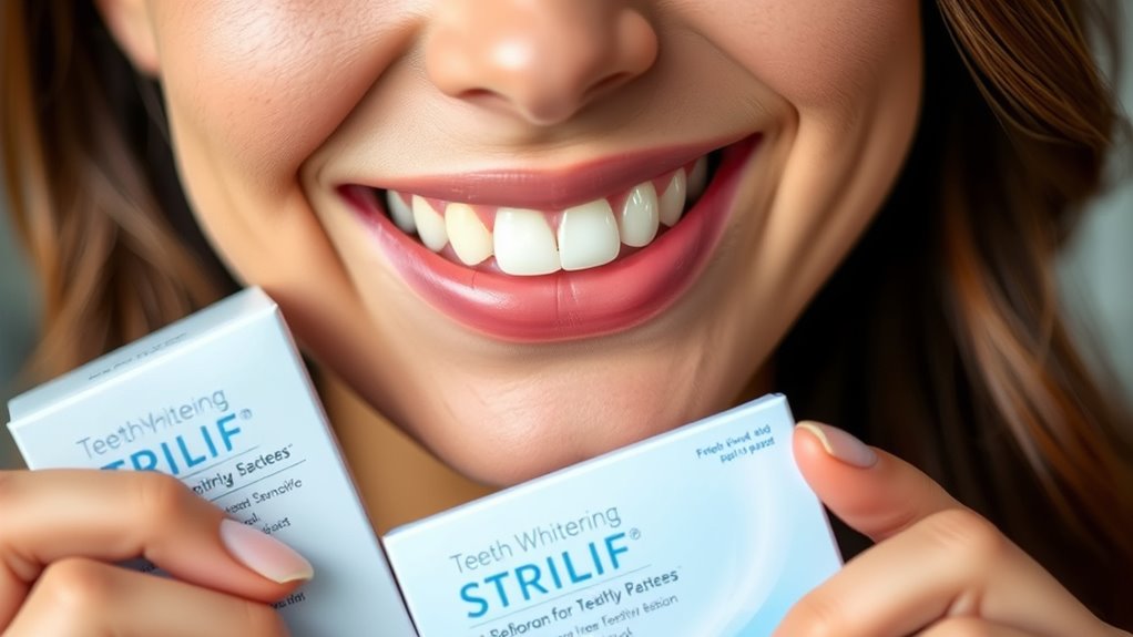 gentle protective whitening strips