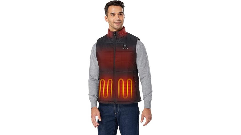 heated men s vest