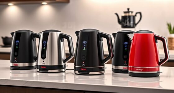 top electric kettles with temp