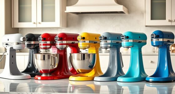 top kitchenaid mixer colors