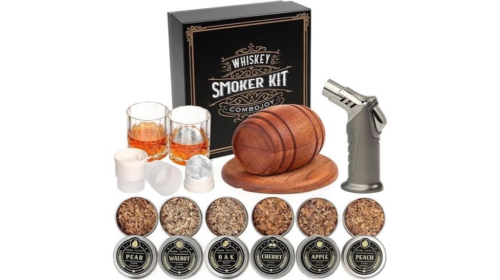 whiskey smoking torch kit