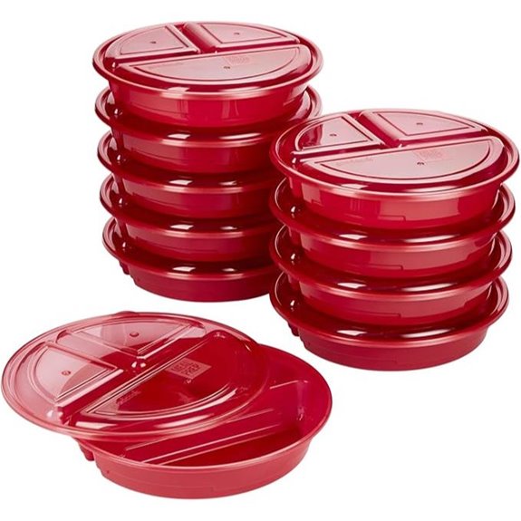 GoodCook Meal Prep Containers Set (10 Pieces)