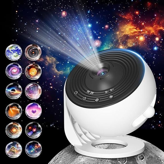 12 in 1 galaxy star projector
