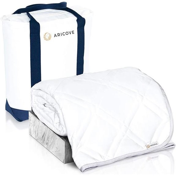 Aricove 15lb Full/Queen Cooling Weighted Blanket