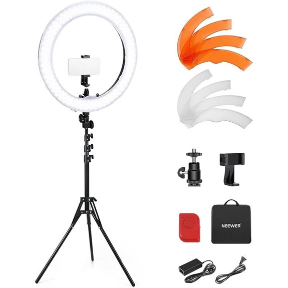 NEEWER 55W 18 Ring Light Kit for Photo/Video