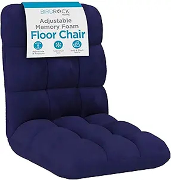 BirdRock Home Adjustable Memory Foam Floor Chair