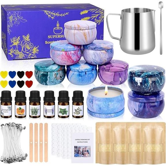 SUPERSUN Candle Making Kit for Adults Christmas DIY
