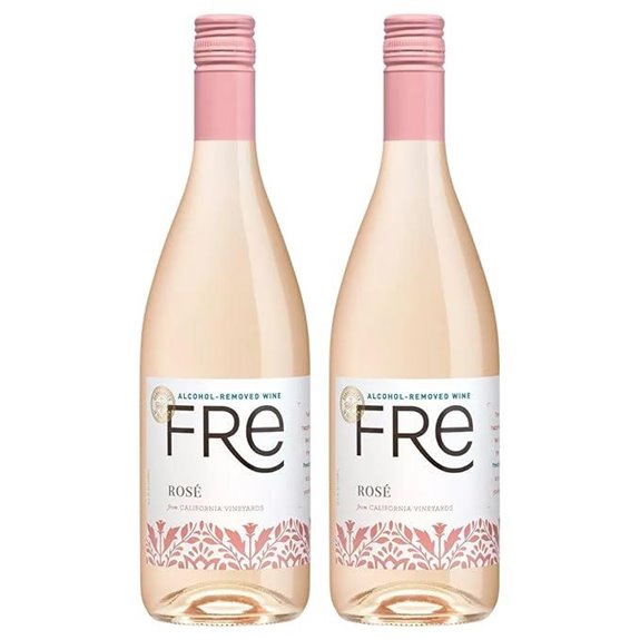 FRE Alcohol-Removed Rose Wine Bundle with Tasting Cards