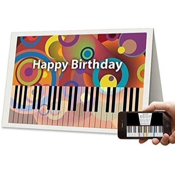 AR Augmented Reality Musical Birthday Card for All