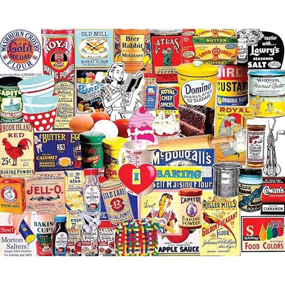 White Mountain Puzzles I Love Baking 1000 Piece Jigsaw Puzzle