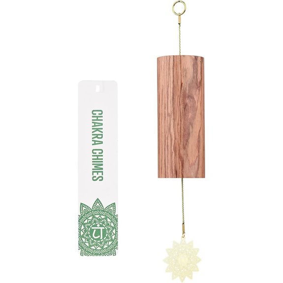 Chakra Bamboo Wind Chimes for Meditation and Home