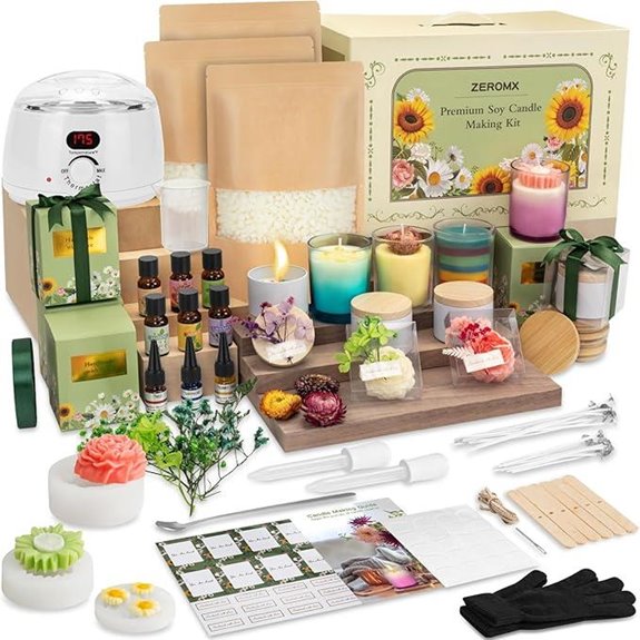 ZEROMX Candle Making Kit for Adults and Beginners