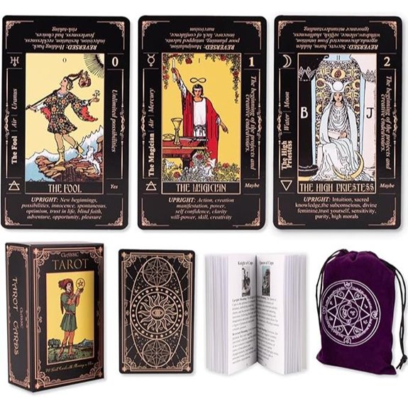 Tarot Cards for Beginners with Guide Book