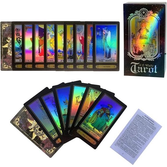 SUNHHX Tarot Cards Set with Instructions for Beginners