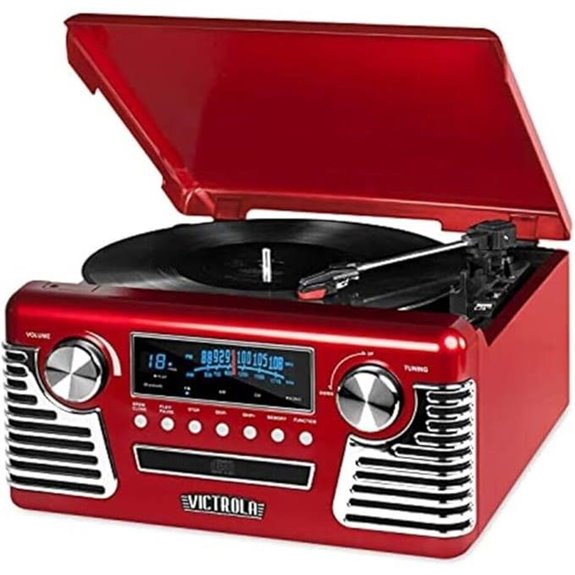 Victrola Haley Bluetooth Record Player & Multimedia Center