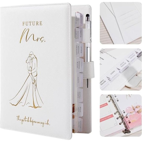 AW BRIDAL Future Mrs Wedding Planner Gift Set