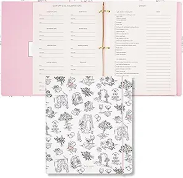 Kate Spade Bridal Wedding Planner Binder