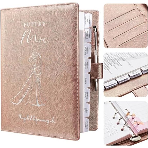 AW BRIDAL Future Mrs Wedding Planner Gift Set