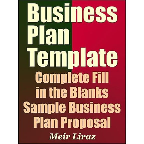 Business Plan Template with Spreadsheets and Gifts