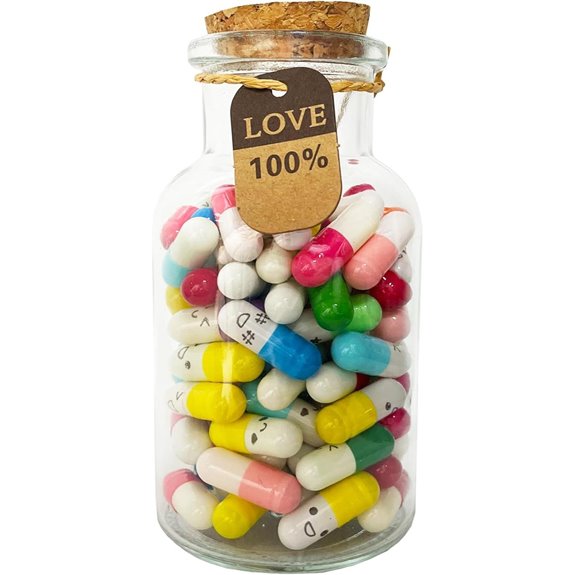 Calonge Capsule Message in Bottle Set (100 pcs)