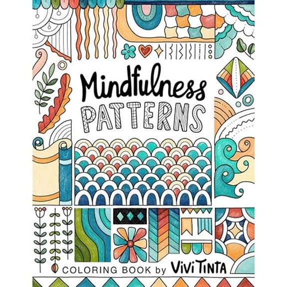 Mindfulness Coloring Book with Relaxation Patterns