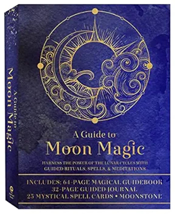 Moon Magic Kit with Rituals Spells and Guidebook