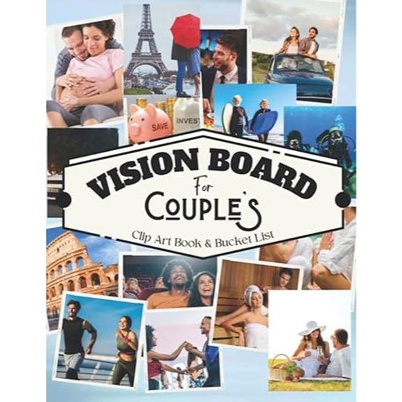 Couple’s Vision Board Clip Art & Manifesting Guide