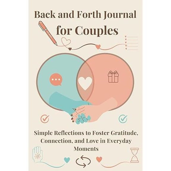 Back and Forth Couples Journal for Connection and Love