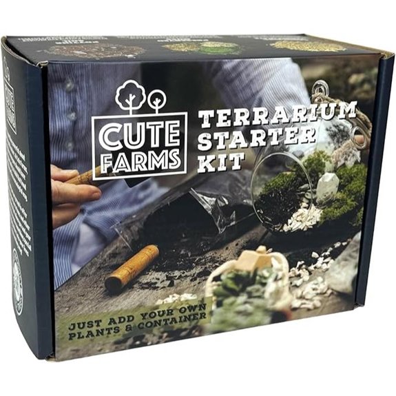 Cute Farms Terrarium DIY Kit with Supplies