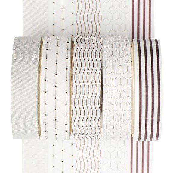 YUBX Washi Tape Set for Crafts and Journals