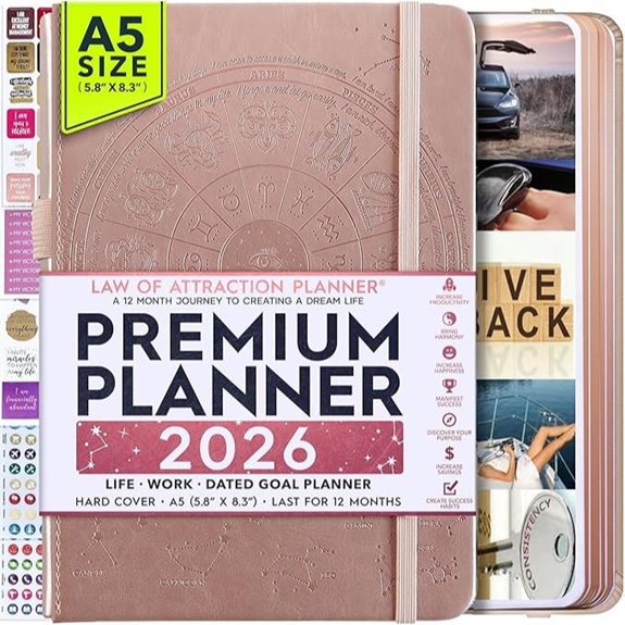 Law of Attraction Planner 2026 Deluxe with App