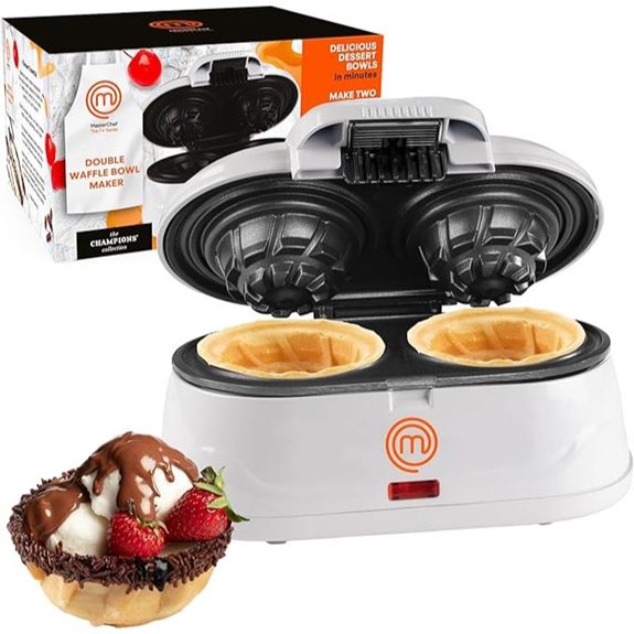 MasterChef Double Waffle Cone Bowl Maker