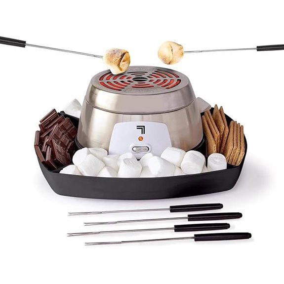 Sharper Image Electric S’mores Maker with Roasting Sticks