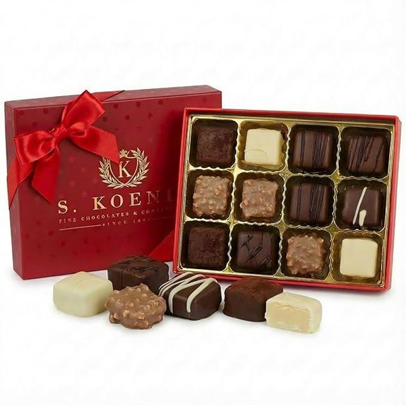 Luxury Milk Chocolate Truffles Gift Box