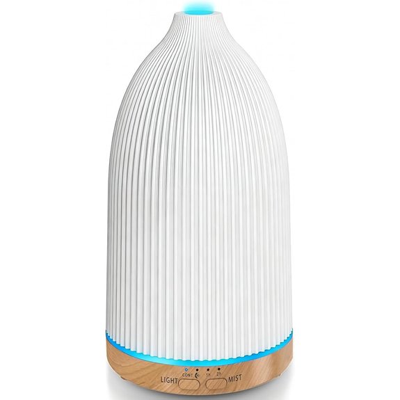 URPOWER Essential Oil Diffuser with LED Lights and Timer