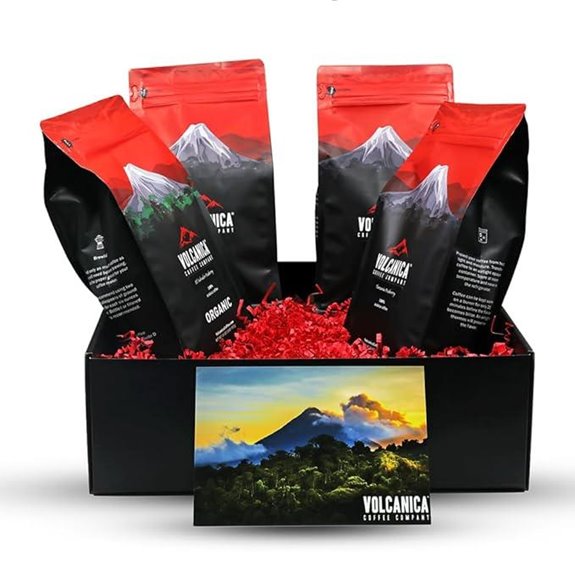 Exotic Peaberry Coffee Gift Box (4 x 16 oz)