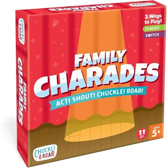 Chuckle & Roar Classic Charades for Family Game Night